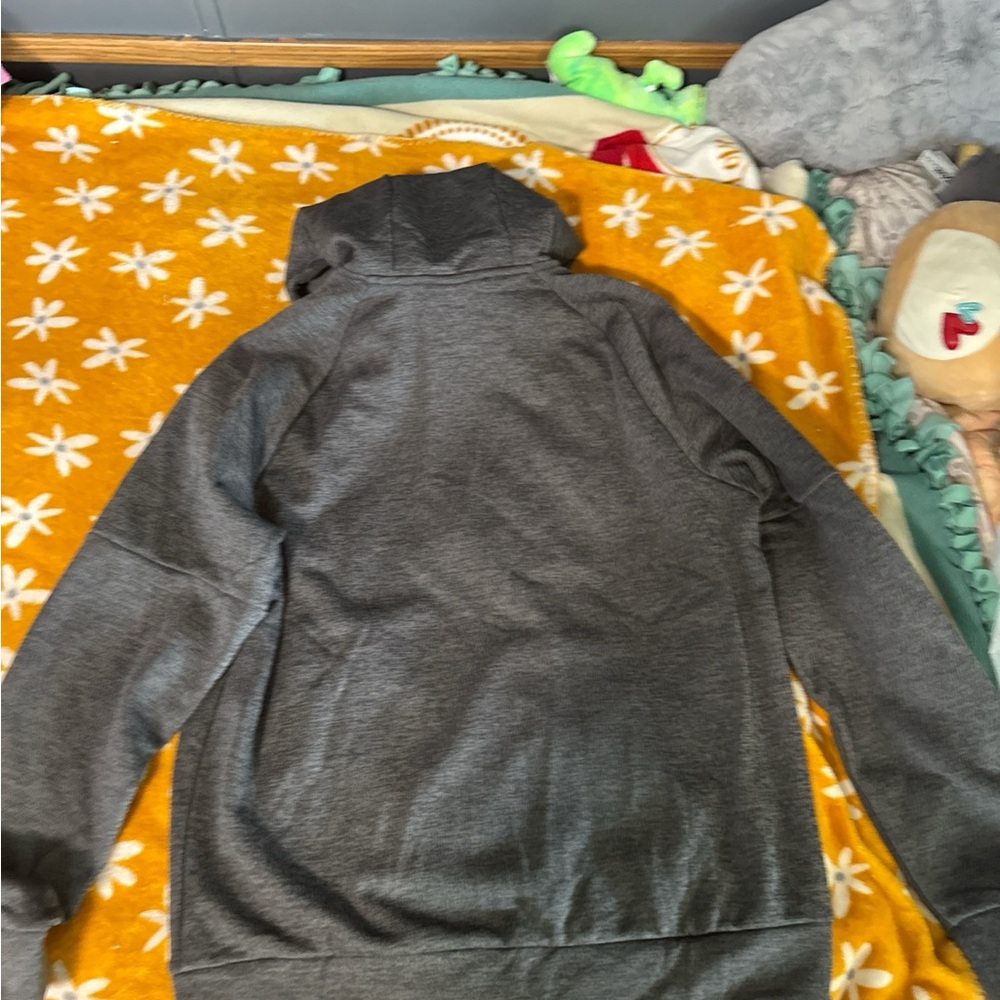 Nike Charcoal Zip-Up Hoodie - Picture 3 of 3